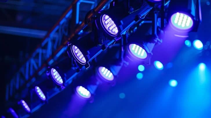 Instalación de iluminación y control